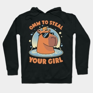 The Ladies Capybara - Funny Animal Hoodie